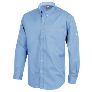 Camisa Oxford celeste