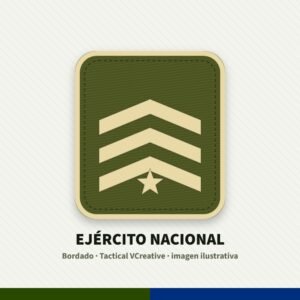 Grados bordados Ejército Nacional