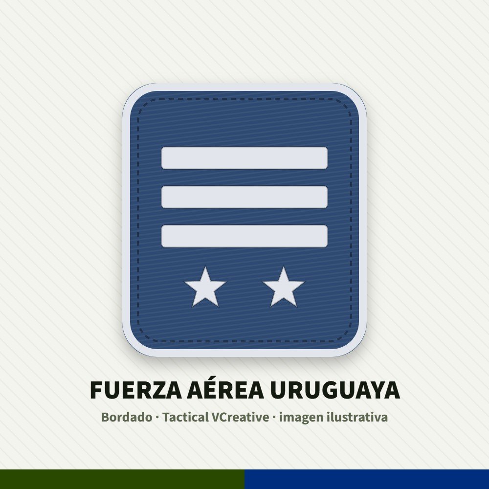 Grados bordados Fuerza Aérea