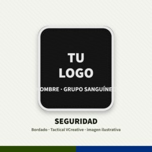 Parche bordado para empresa de seguridad